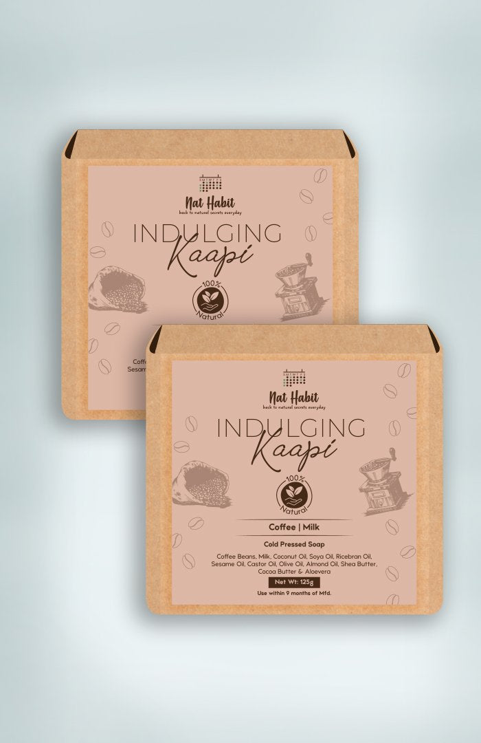 Cold Pressed Indulging Kaapi Soap 125g<br><strong>Available in all cities</strong>