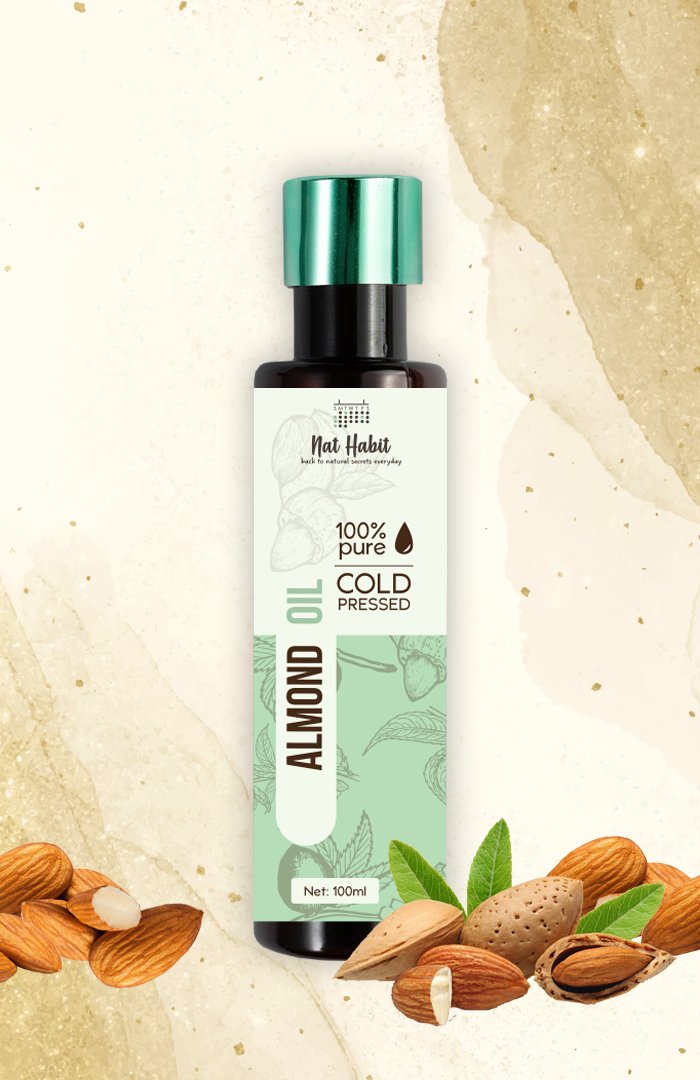 Pure Cold Pressed Almond <i>(Badam)</i> Oil<br><strong>Available in all cities</strong>