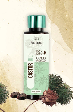 Pure Cold Pressed Castor <i>(Arandi)</i> Oil 200ml<br><strong>Available in all cities</strong>