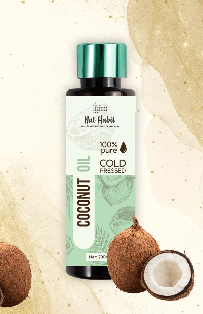 Pure Cold Pressed Coconut Oil 200ml<br><strong>Available in all cities</strong>