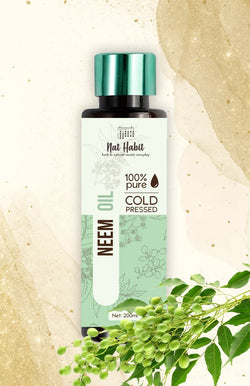 Pure Cold Pressed Neem Oil 200ml<br><strong>Available in all cities</strong>