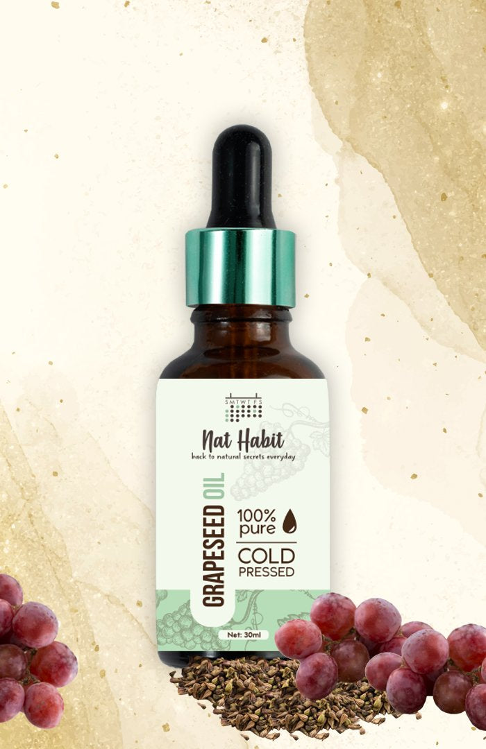 Pure Cold Pressed Grapeseed Oil 30ml<br><strong>Available in all cities</strong>