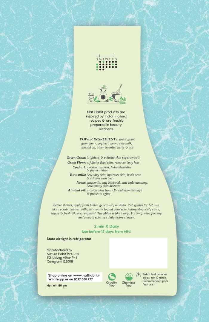 Moong Nourish Bath Ubtan <br><i>Skin Polishing & Brightening</i><br><strong>Available ONLY in Delhi NCR</strong>