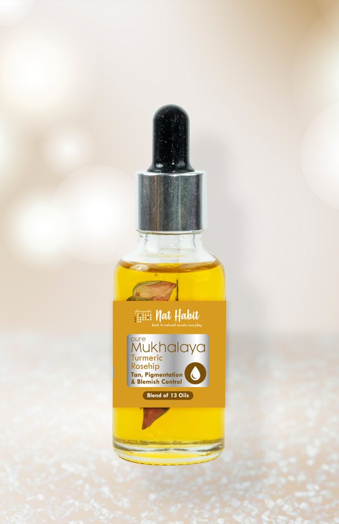 Pure Turmeric Rosehip Mukhalaya 30ml<br><i>Tan, Pigmentation & Blemish Control</i><br><strong>Available in all cities</strong>