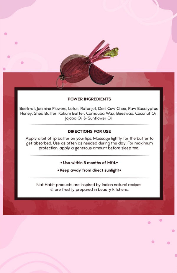 Beetroot Crush Lip Butter 10g<br><strong>Available in all cities</strong>