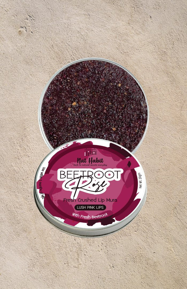 Beetroot Rose Lip Mura 20g<br><i>Lush Pink Lips</i><br><strong>Available in all cities</strong>