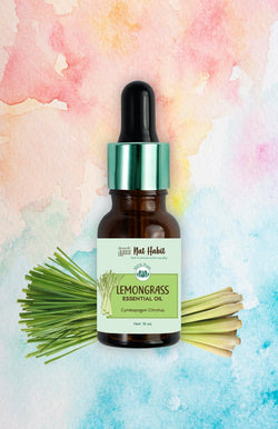 Pure Lemongrass Essential Oil 15ml<br><strong>Available in all cities</strong>