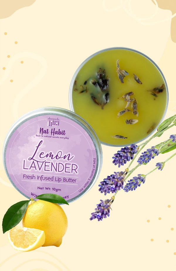 Lemon Lavender Lip Butter 10g<br><strong>Available in all cities</strong>