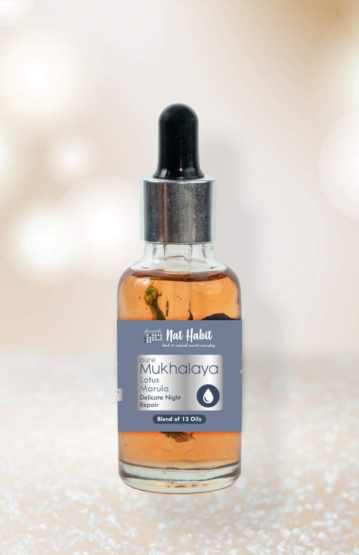 Pure Lotus Marula Mukhalaya 30ml<br><i>Delicate Night Repair</i><br><strong>Available in all cities</strong>