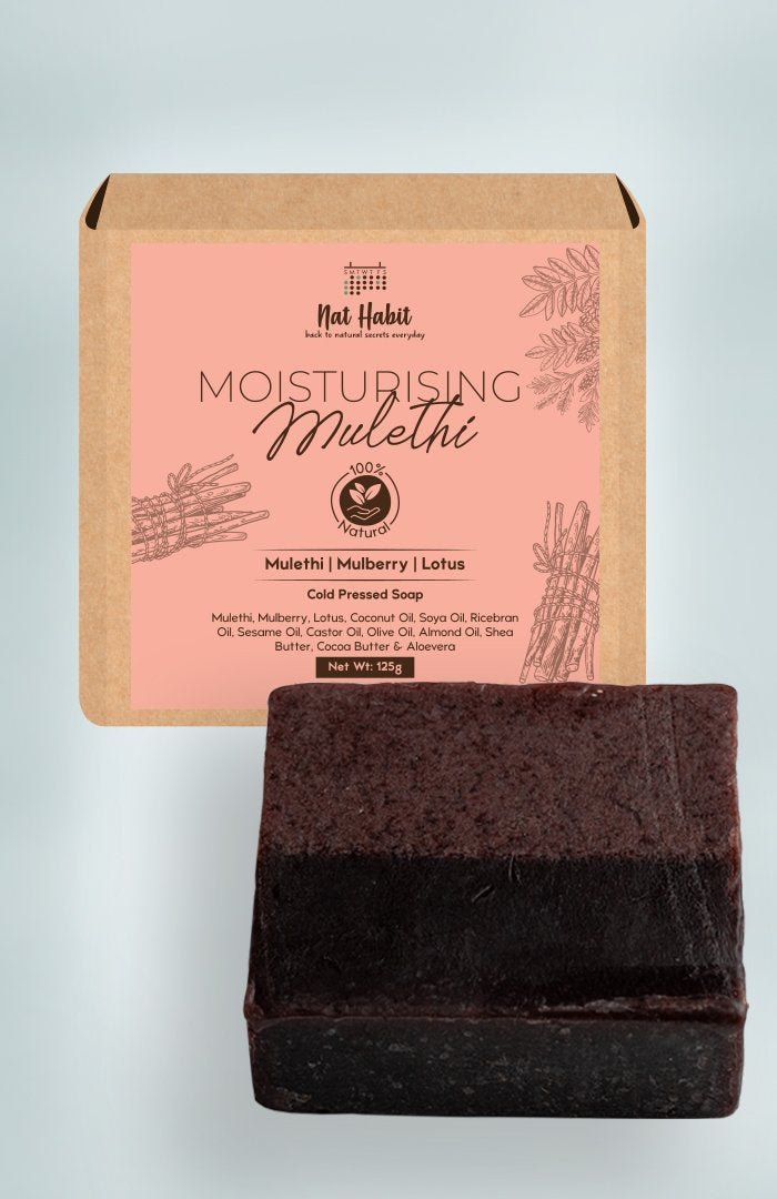 Cold Pressed Moisturising Mulethi Soap 125g<br><strong>Available in all cities</strong>