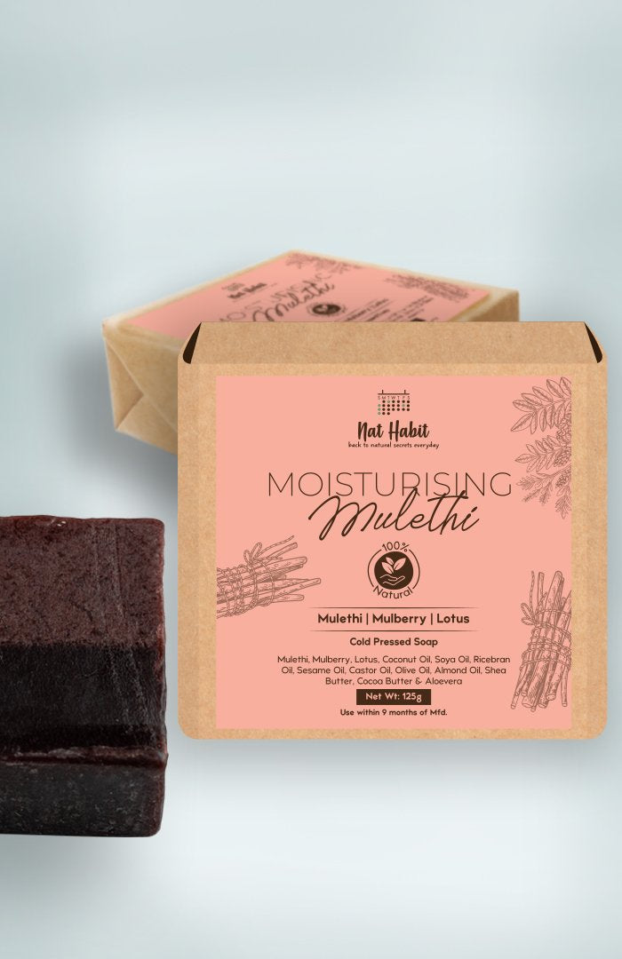 Cold Pressed Moisturising Mulethi Soap 125g<br><strong>Available in all cities</strong>