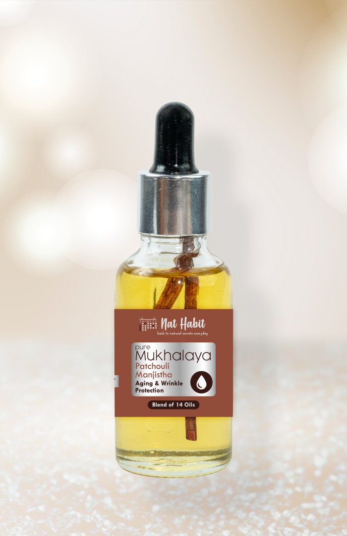 Pure Patchouli Manjistha Mukhalaya 30ml<br><i>Aging & Wrinkle Protection</i><br><strong>Available in all cities</strong>