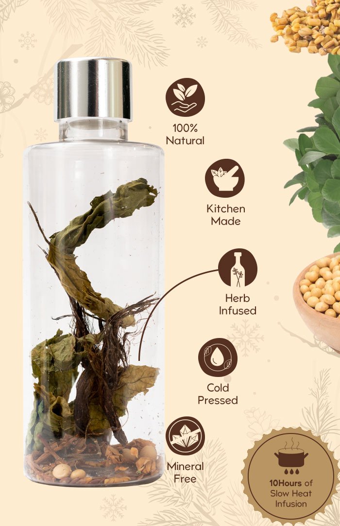 Soybean Methi Winter Hair Oil <br><i>Rough Dry Damage Repair</i><br><strong>Available in all cities</strong>