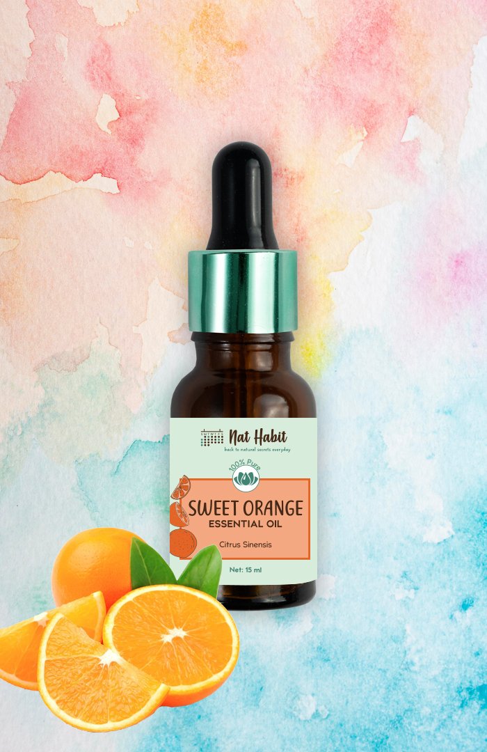 Pure Sweet Orange Essential Oil 15ml<br><strong>Available in all cities</strong>