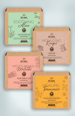 Tanmaya Collection 125g each <br><i>4 x Cold Pressed Soaps</i><br><strong>Available in all cities</strong></br>