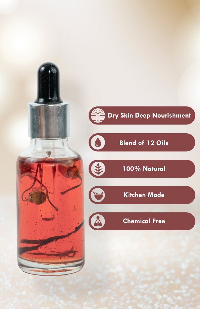 Pure Walnut Anaar Mukhalaya 30ml<br><i>Dry Skin Deep Nourishment</i><br><strong>Available in all cities</strong>