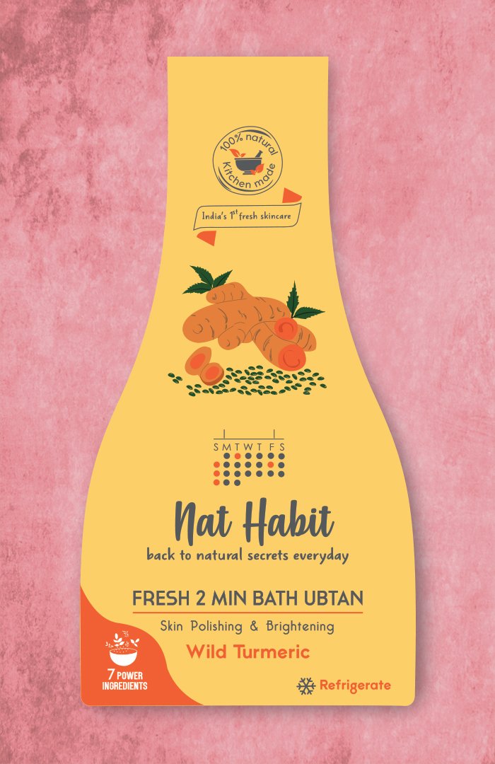 Wild Turmeric Bath Ubtan <br><i>Skin Polishing & Brightening</i><br><strong>Available ONLY in Delhi NCR</strong>